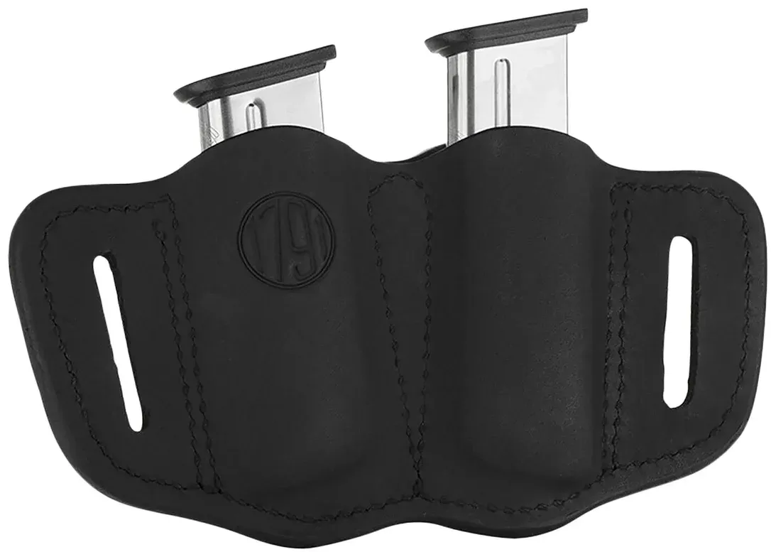 1791 Gunleather MAG2.1 Double Mag Carrier — Black