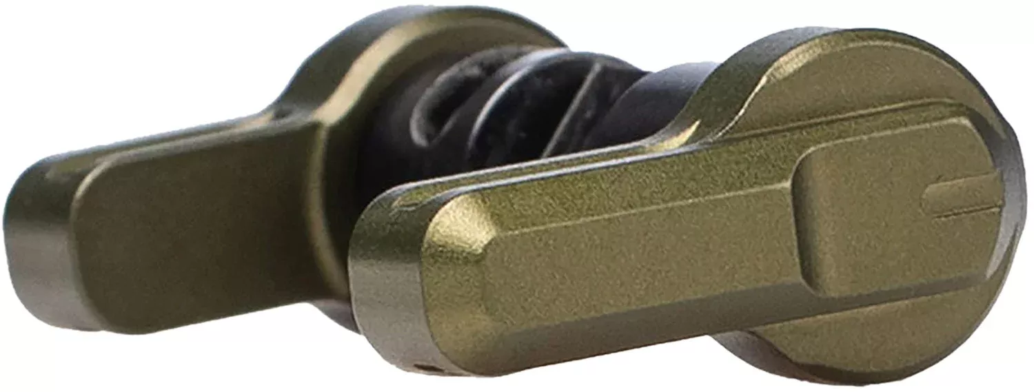 Aero Precision APRH102052C Ambidextrous PRO Safety Selector AR-15/AR-10 45/90 Degree OD Green