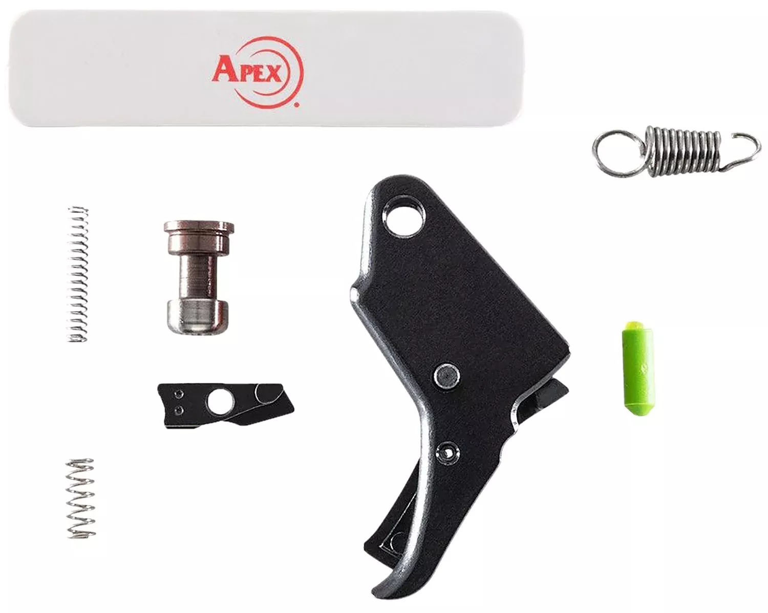 Apex Tactical 100051 M&P Shield Trigger & Duty/Carry Enhancement Kit 9mm Luger/.40 S&W Black Drop-In