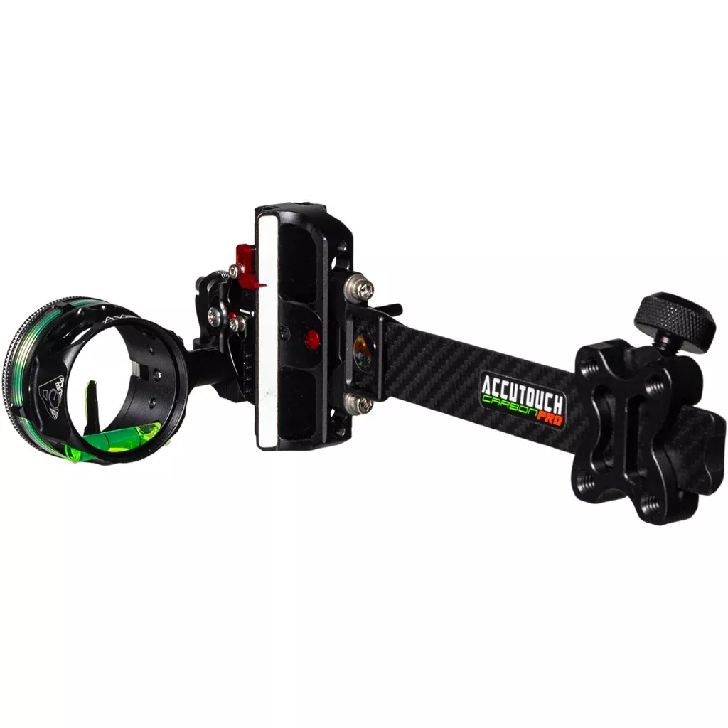 Axcel AccuTouch Carbon Pro AVX-41 Adjustable 1 Pin .019 Archery Sight RH/LH