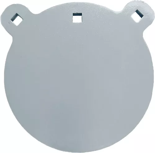 BASH AR550 Round Gong Shooting Target 10" Diameter, Half-Inch Thick
