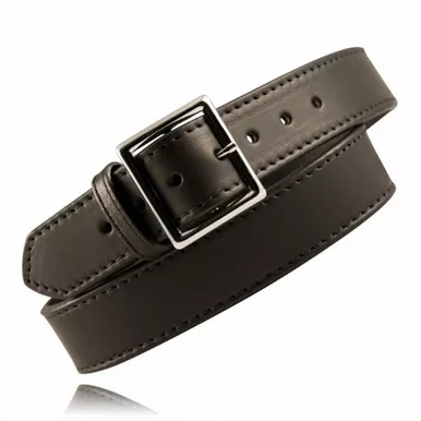 Boston Leather Model 6505ST Stitched Garrison Belt, 1.75"