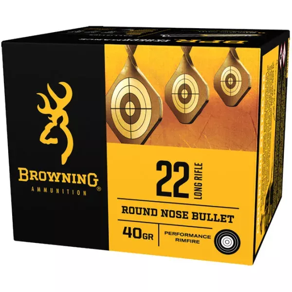 BROWNING AMMO 22LR 40gr LRN PR BPR 400/bx 4/cs