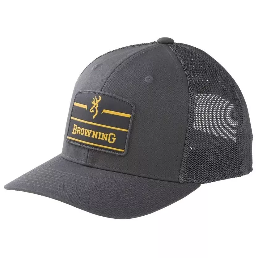 Browning Primer Cap Carbon Hunting Hat - Breathable Mesh Back
