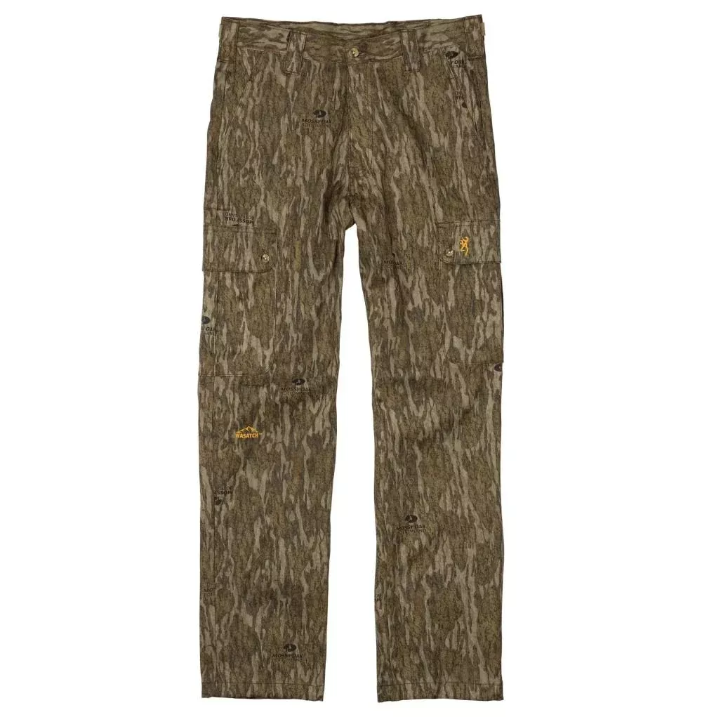 Browning Wasatch Camouflage Field Pants Mossy Oak Bottomland Size S
