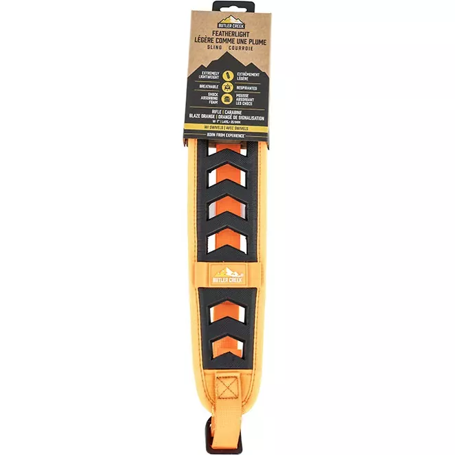 Butler Creek 190036 Featherlight Rifle Sling, Blaze Orange