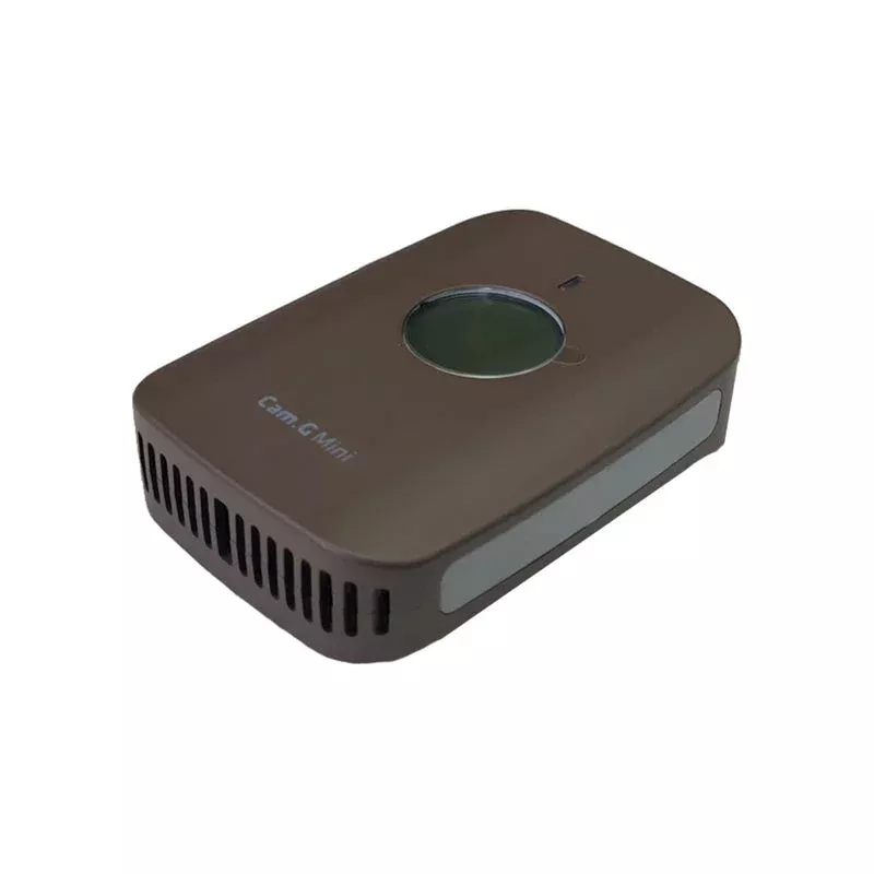 Cam.G Mini Brown Carbon Monoxide Checker App Emergency Bell Alarm Camp