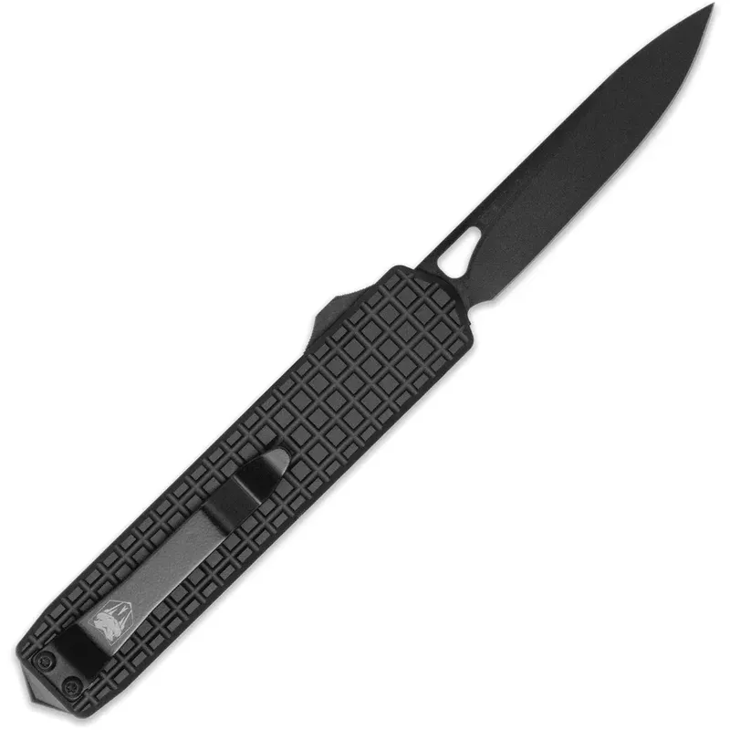 Cobratec Knives CobraTec Medium Black Mamba OTF Knife