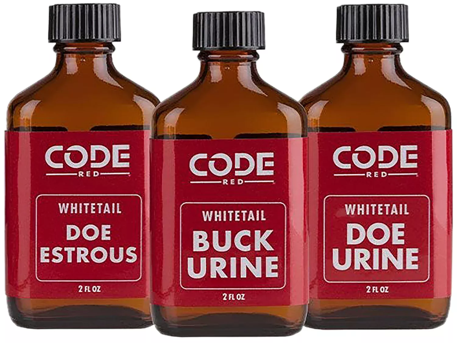 Code Blue OA1326 Buck and Doe Combo Deer Urine Scent 3 Pack 2 oz