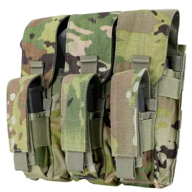 Condor Scorpion OCP Triple AK Kangaroo Magazine Pouch