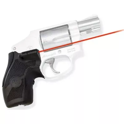 Crimson Trace LG-405 Front Activation Lasergrip For S&W J-Frame Round Butt