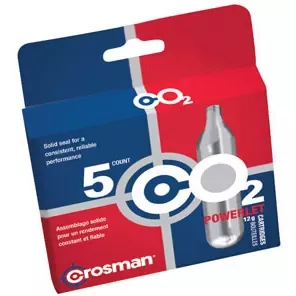 Crosman 5-Pack CO2 Copperhead Powerlet Cartridges (231B)