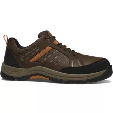 Danner Men’s Riverside 3″ Brown/Orange Hot ST Leather Work Boot 15346