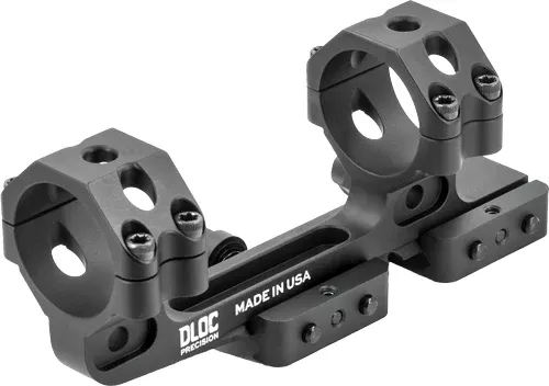 DLOC Precision QD Cantilever Scope Mount 34mm Black 1.63-Inch Height