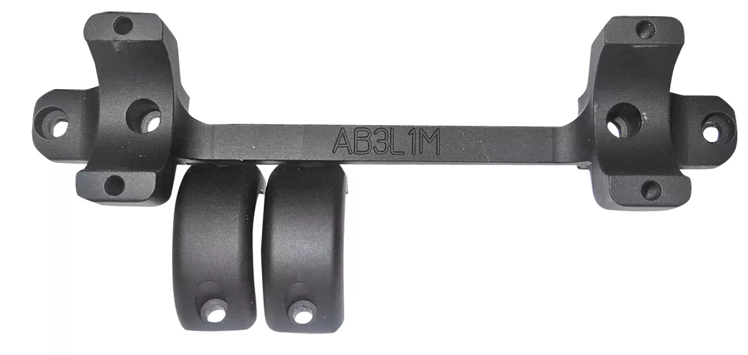 DNZ AB3L1M Game Reaper-Browning 1-Inch Rifle Scope Mount and Ring Combo Matte Black