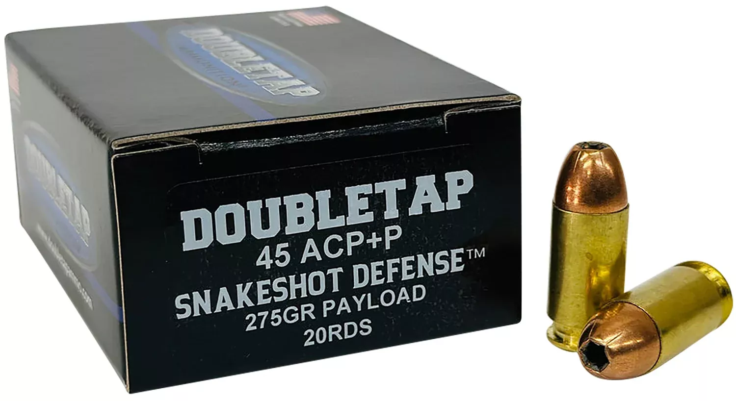 DoubleTap .45 ACP/Auto245 grain Jacketed Hollow Point ammunition