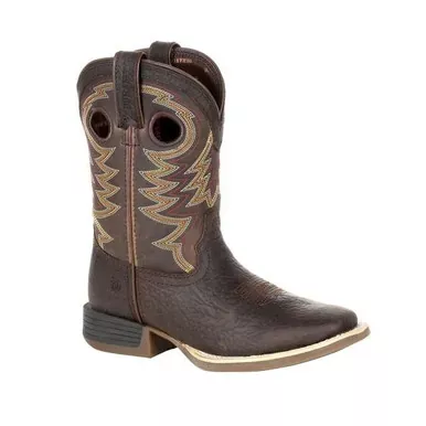 Durango Lil’ Rebel Pro Little Kid Brown Western Boot