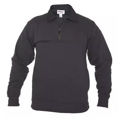 Elbeco 3732 Shield Twill-Collar Long Sleeve Job Shirt, Midnight Navy