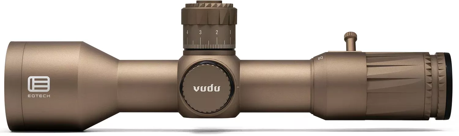 Eotech VDU5-25MD4TAN Vudu Tan 5-25x50mm Short FFP Scope with Illuminated MD4 MOA Reticle