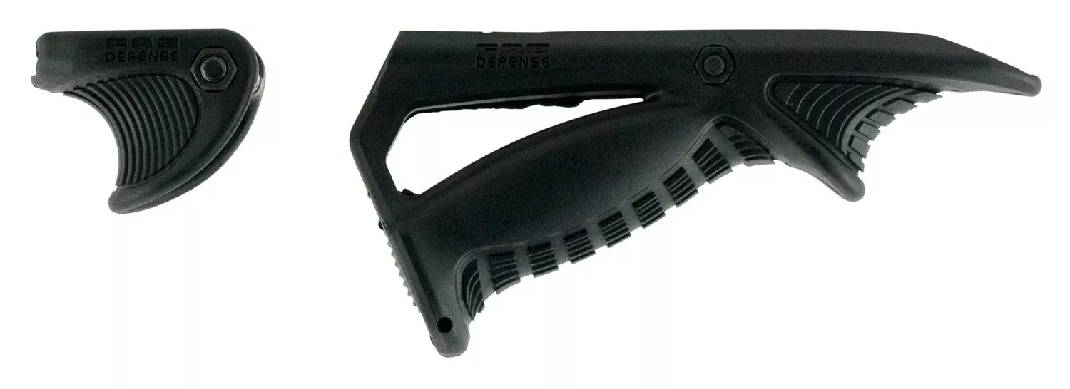 FAB Defense FXPTKCB PTK and VTS Combined Pointing Grip with Battery Storage Picatinny Black