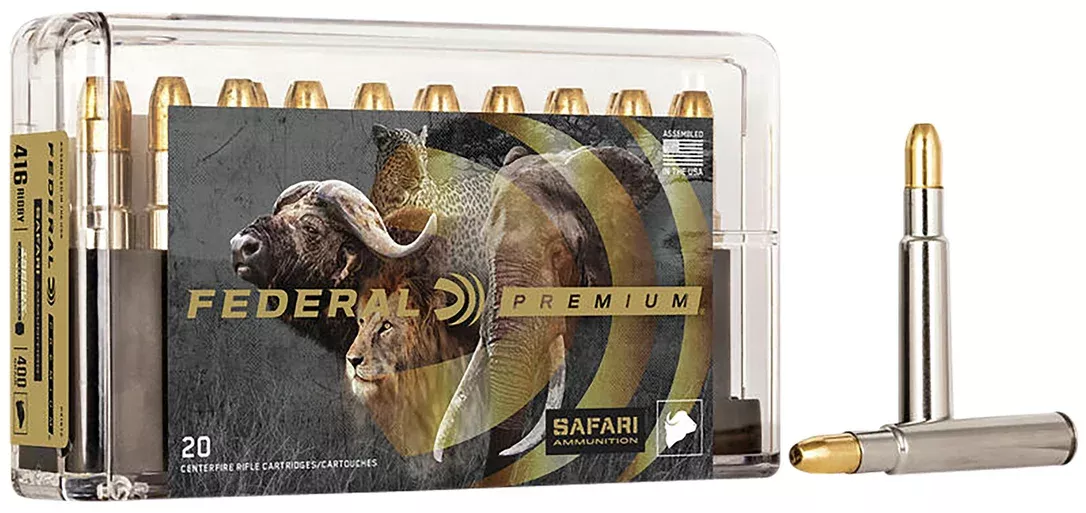 Federal Premium Cape-Shok 416 Rigby 400 gr – 20/Box