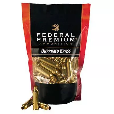 Federal Unprimed Brass Cases 224 Valkyrie 100/Bag (PR224VLKUPB100), Not Loaded