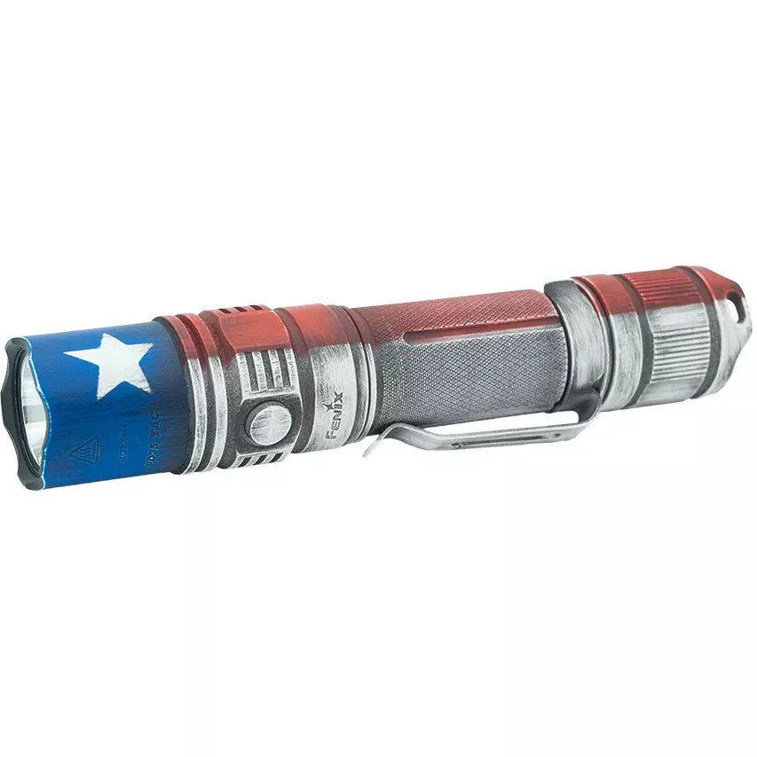 Fenix PD35 Tactical Flashlight, 1000 Lumens, Texas Flag Cerakote (PD35TACTEXAS)
