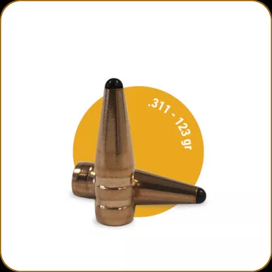 Fox Bullets - .311 - 123 Gr - Classic Hunter - Lead-Free - 50ct