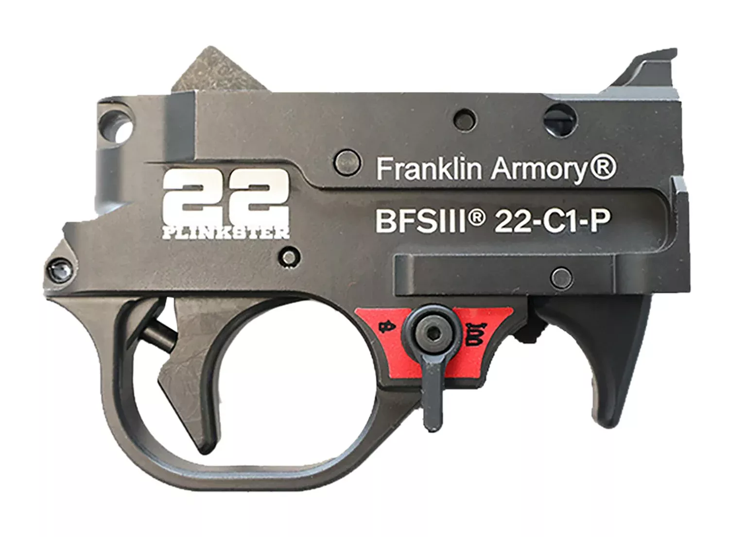 Franklin Armory 22plinkster Edition Binary Drop-In Trigger Housing Black for 10/22