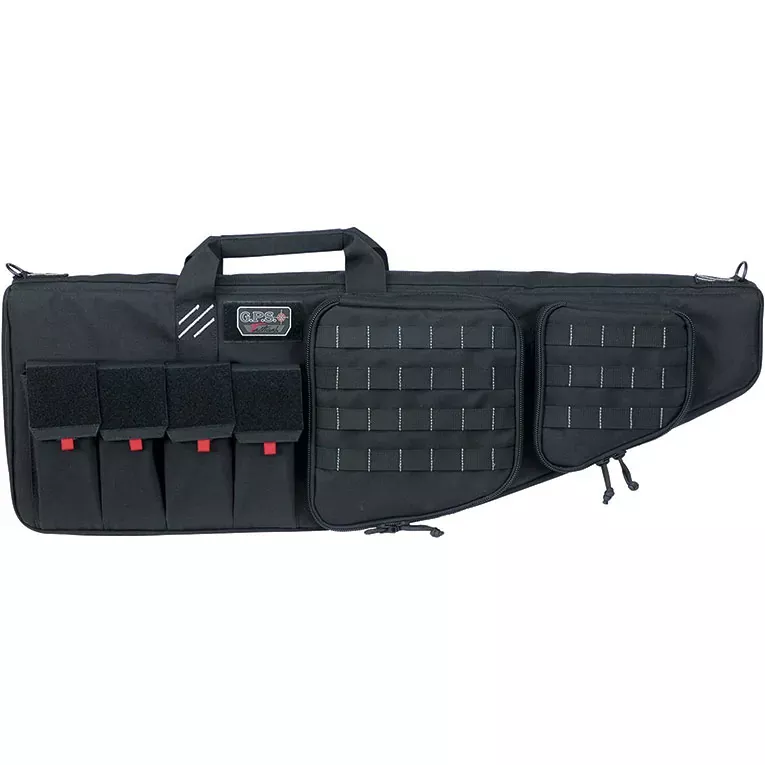 G-Outdoor 36 in Tactical Rifle Case, Nylon, Black (GPS-T35ARB)