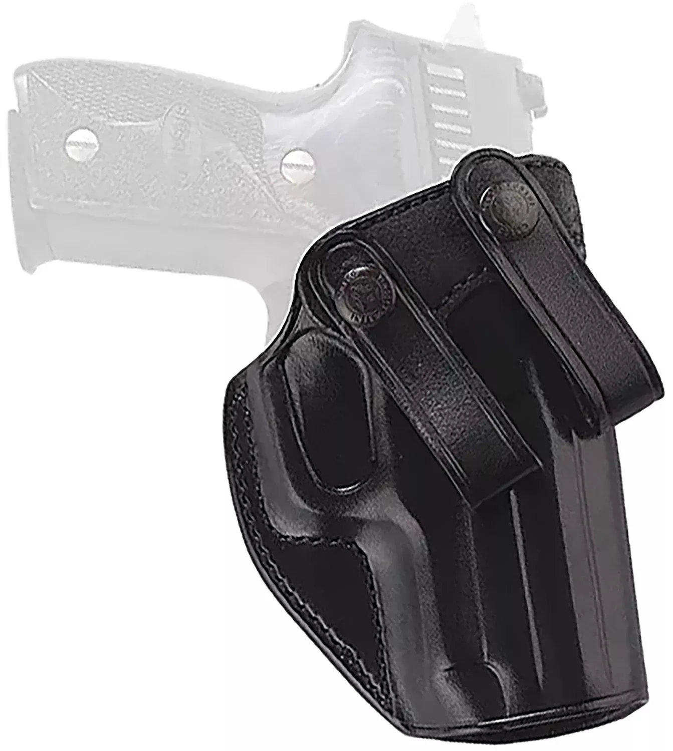 Galco SUM892RB Summer Comfort IWB Snap-On Black Leather Holster Springfield Hellcat Right Hand