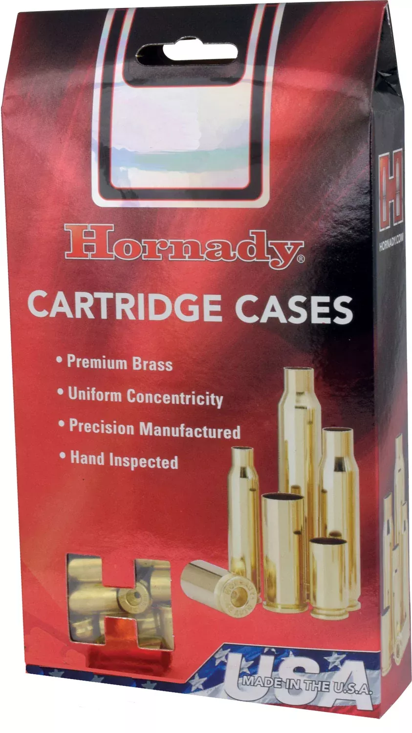 Hornady 8664 7.62x39mm Unprimed Rifle Brass Cartridge Cases
