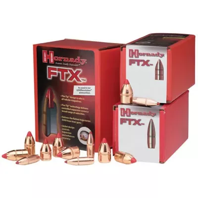 Hornady FTX Component Bullets .430 Cal 225 Grain 100 Per Box (44105), Not Loaded