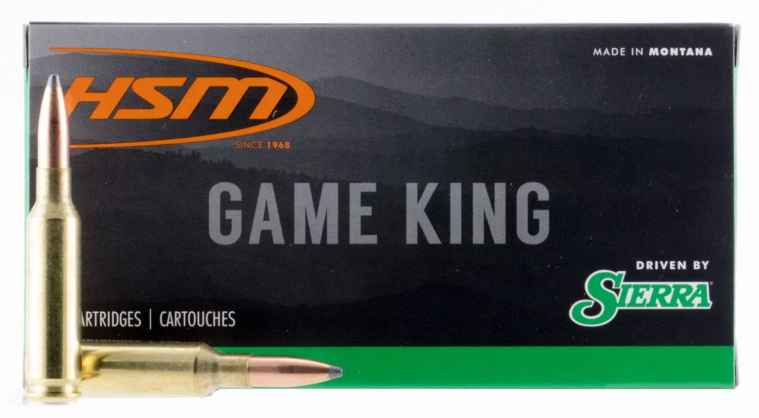 HSM Game King Pro Hunter 175 Grain 8mm Mauser 2500 fps 810742021207