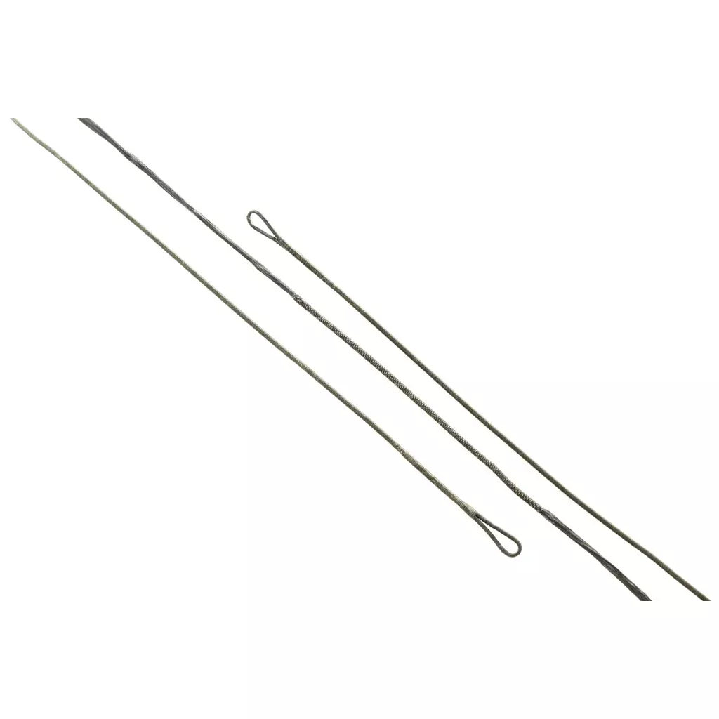 J and D 452X Pre-Stretched Bow String Black 57.25 in.