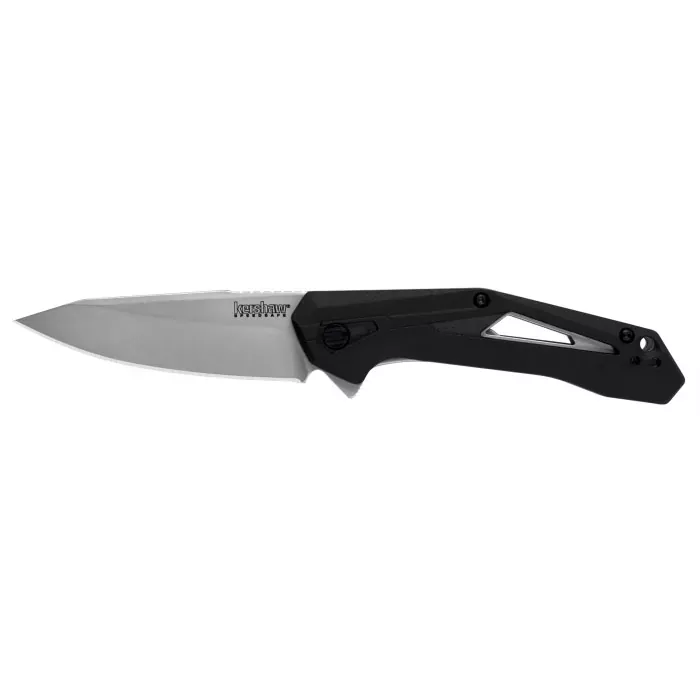 Kershaw Airlock Folding Knife w/Drop Point Plain Edge (1385)