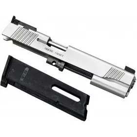 Kimber 1100485 Pistol Conversion Kit Rimfire Compact (Silver) – .22 LR, 10 Rd