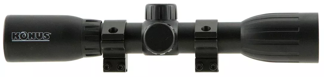Konus KonusFire 4×32 1″ Tube Riflescope, 30/30 Reticle