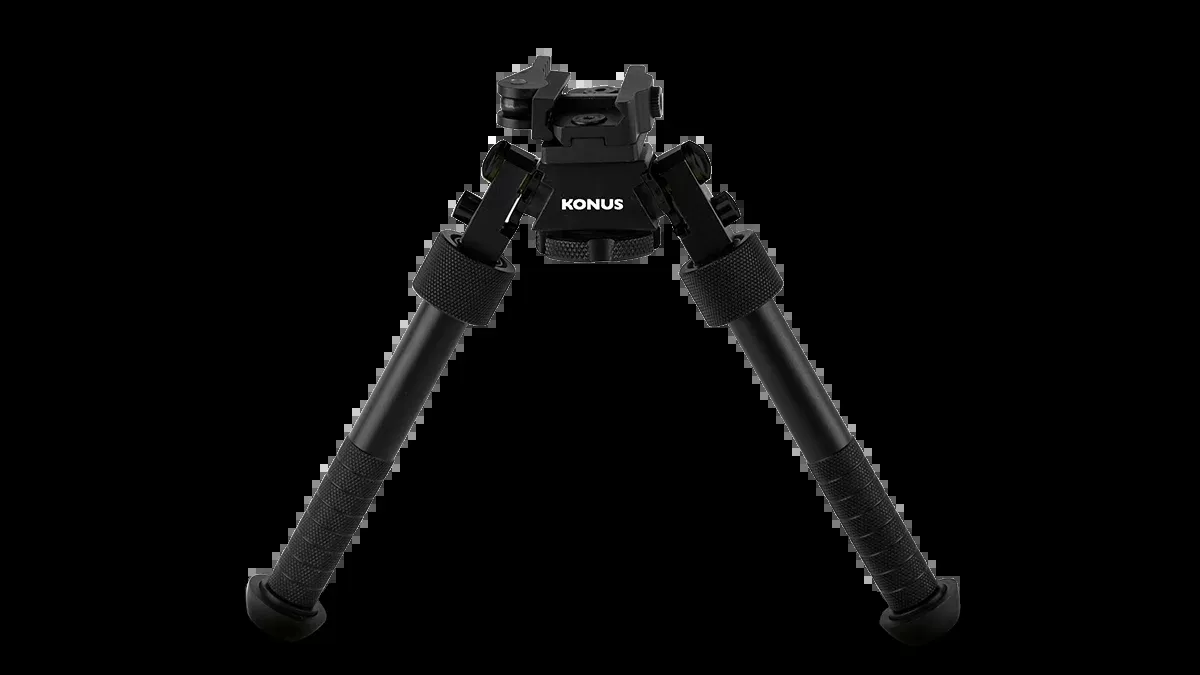 Konus Tactical Bipod with Foldable Legs and Picatinny Mount 4.75-9"