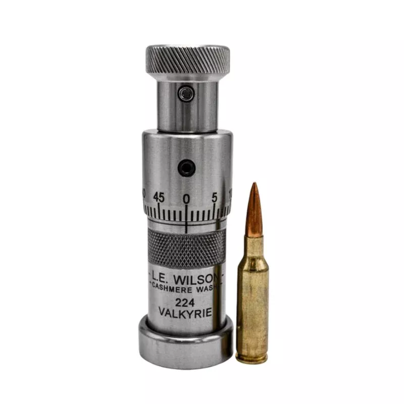 L.E. Wilson 338 Lapua Micrometer Top Bullet Seater