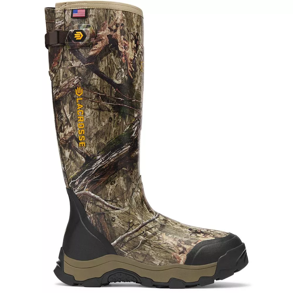 LaCrosse Alpha Evolution Waterproof Hunting Boots 800G Mossy Oak DNA Size 11