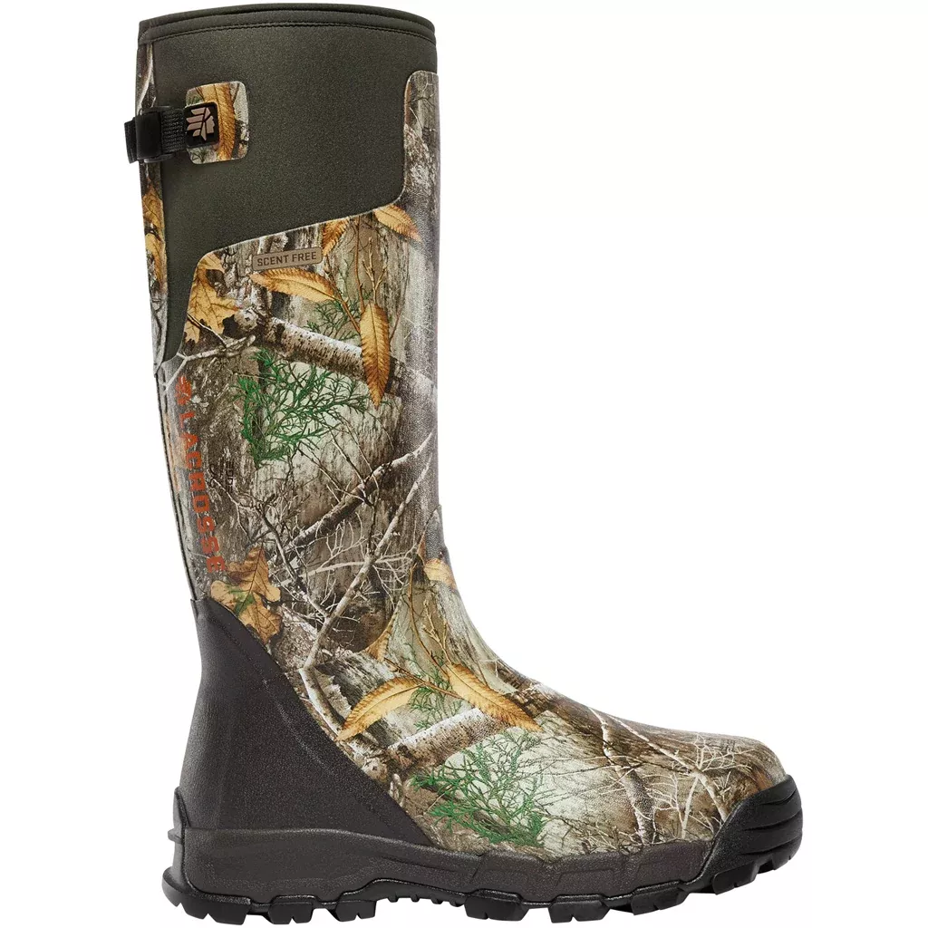 LaCrosse Alphaburly Pro Waterproof Boot Realtree Edge 1600g Size 10