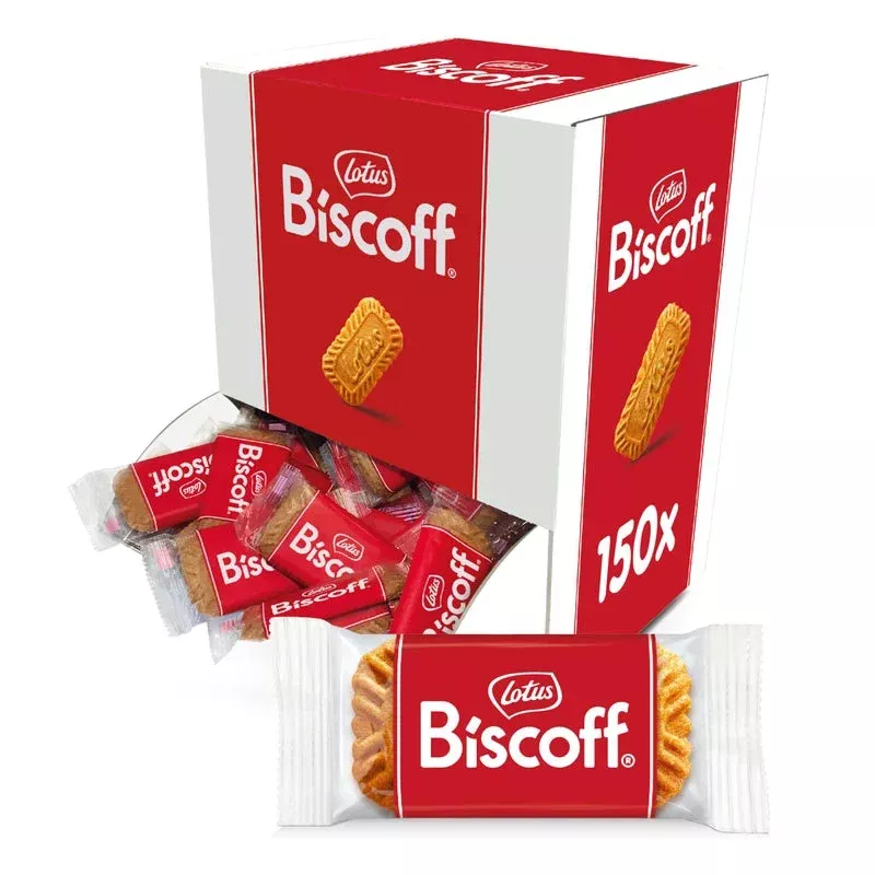 Lotus Biscoff Cookies – Caramelized Biscuit Cookies – 150 Cookies Indi