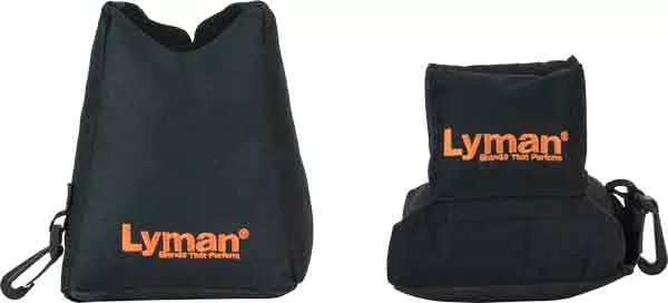 Lyman Crosshair Black Nylon Shooting Bag Combo
