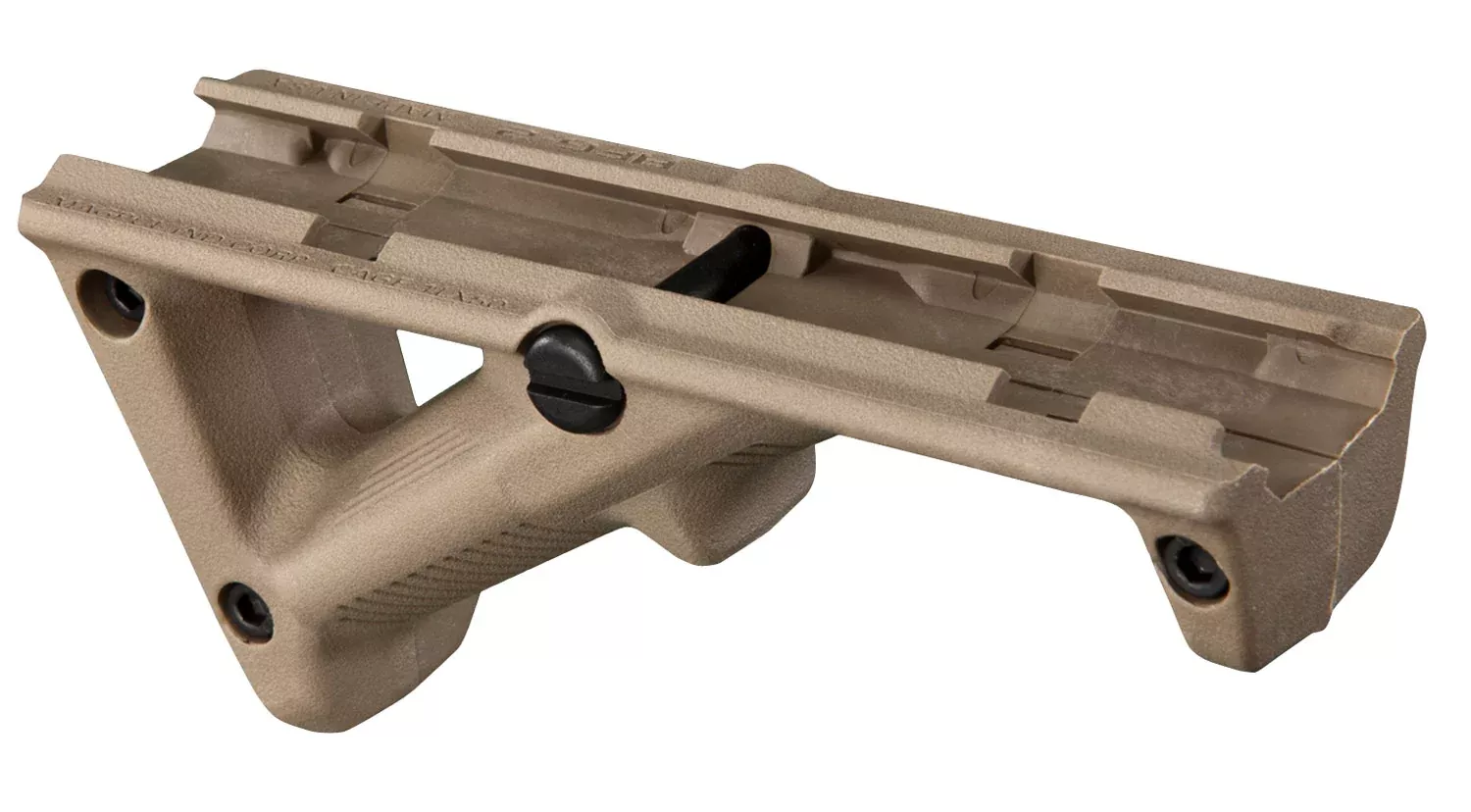Magpul MAG414-FDE AFG-2 Compact Angled Foregrip FDE Polymer for AR-Platform