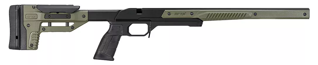 MDT Oryx Chassis 106159ODG — OD Green/Black Aluminum