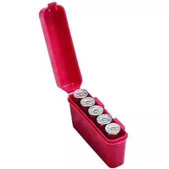 MTM S530 5 Round Red Shotshell Belt Ammo Box