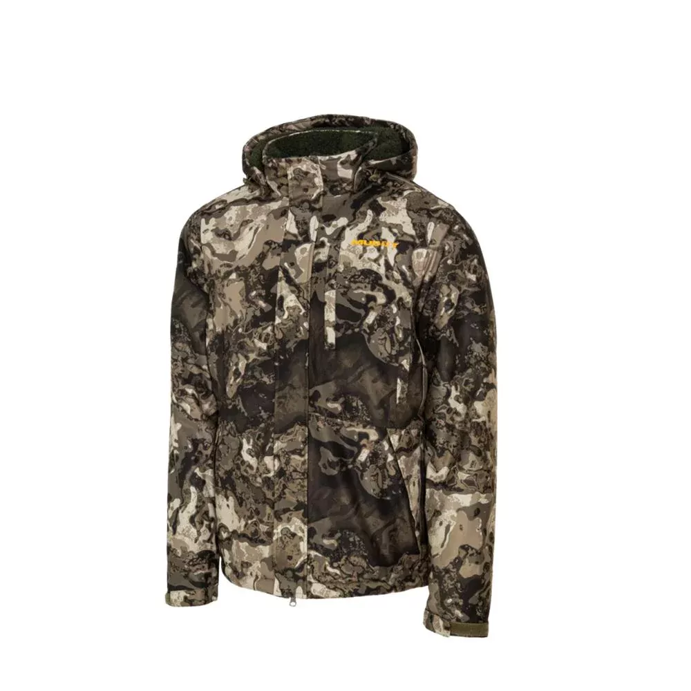 Muddy TRX Sherpa Fleece Waterproof Jacket Veil Canyon Grey Size XL