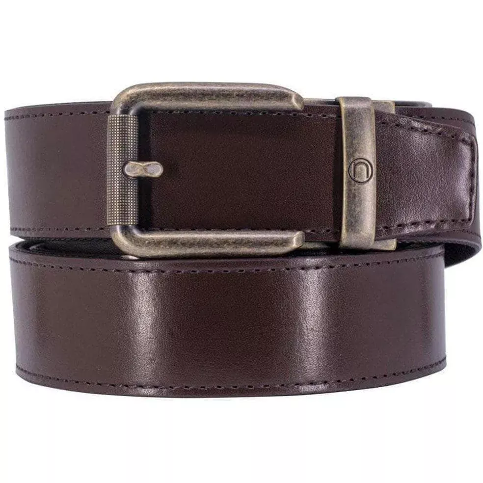 Nexbelt Rogue Precisefit Leather EDC Belt, Cut To Size, Up To Size 50, Espresso (PCS3327)