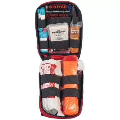 North American Rescue 80-0454 Individual Bleeding Control Kit - Advanced - Nylon Bag